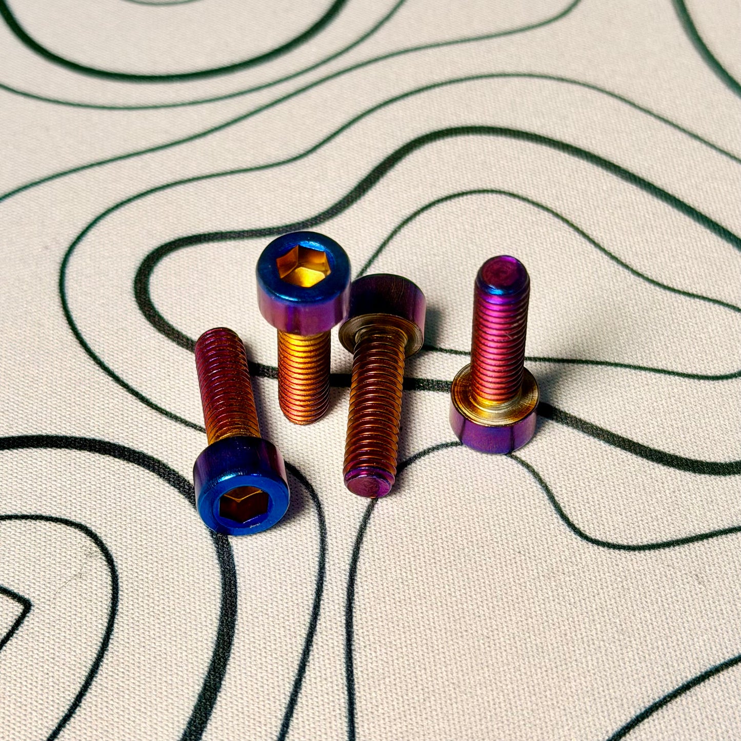 Super73 Titanium Handlebar Clamp Bolts