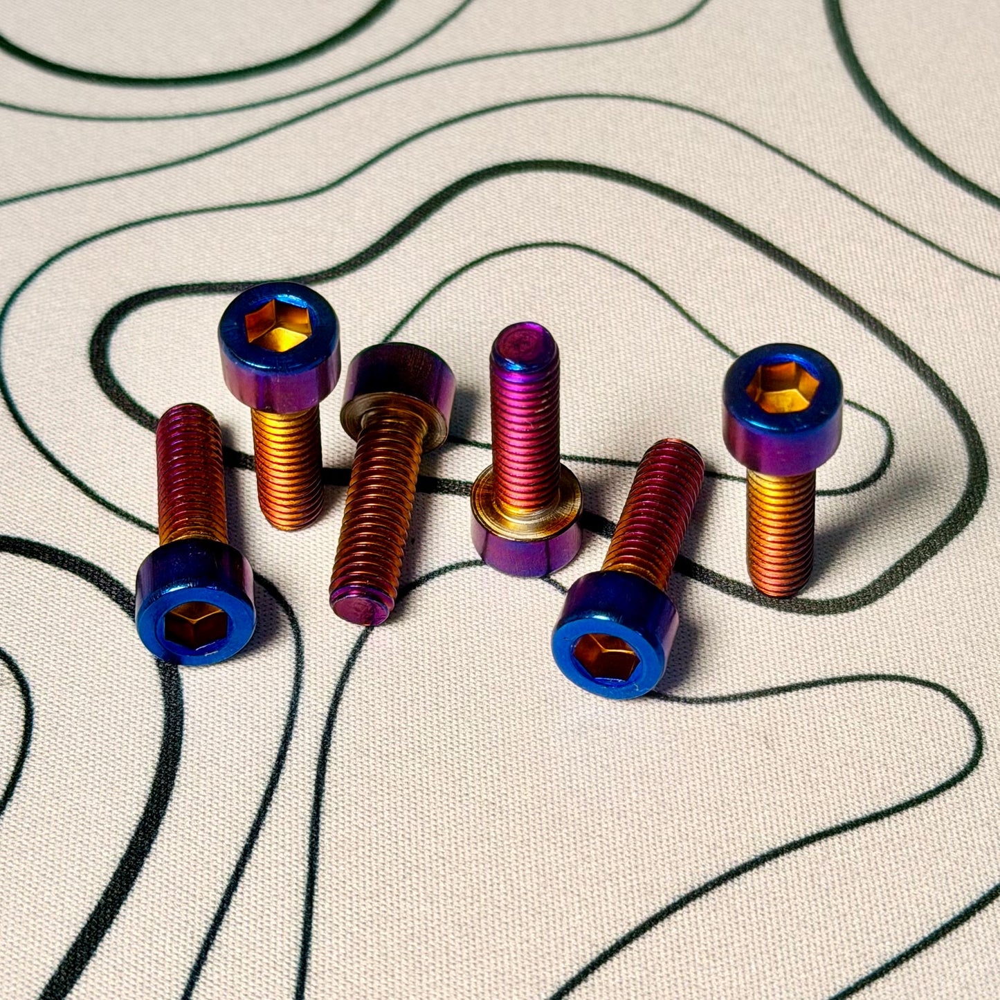 Super73 Titanium Triple Clamp Bolts