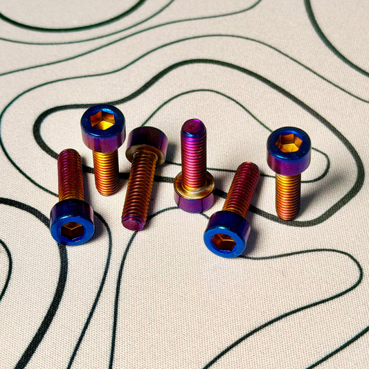 Super73 Titanium Triple Clamp Bolts