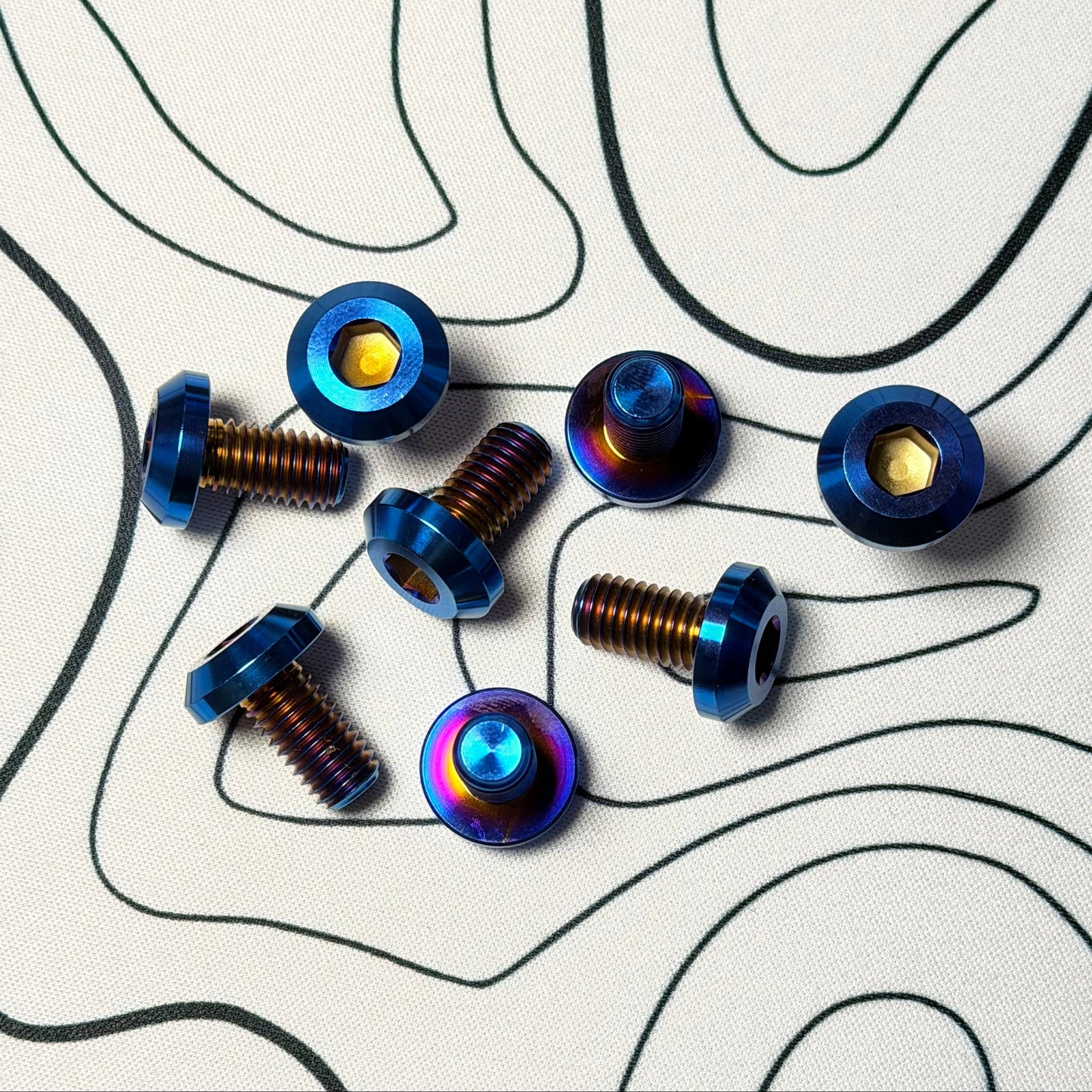 Titanium Dropout Bolts (Super73)
