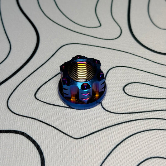 Super73 RX Rear Titanium Axle Nuts