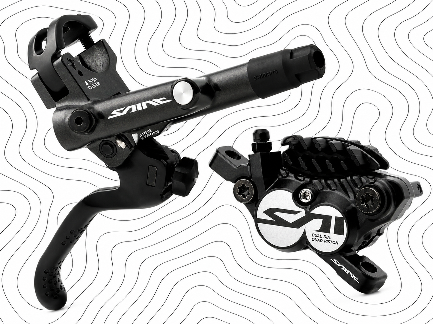 Shimano Saint 4 Piston